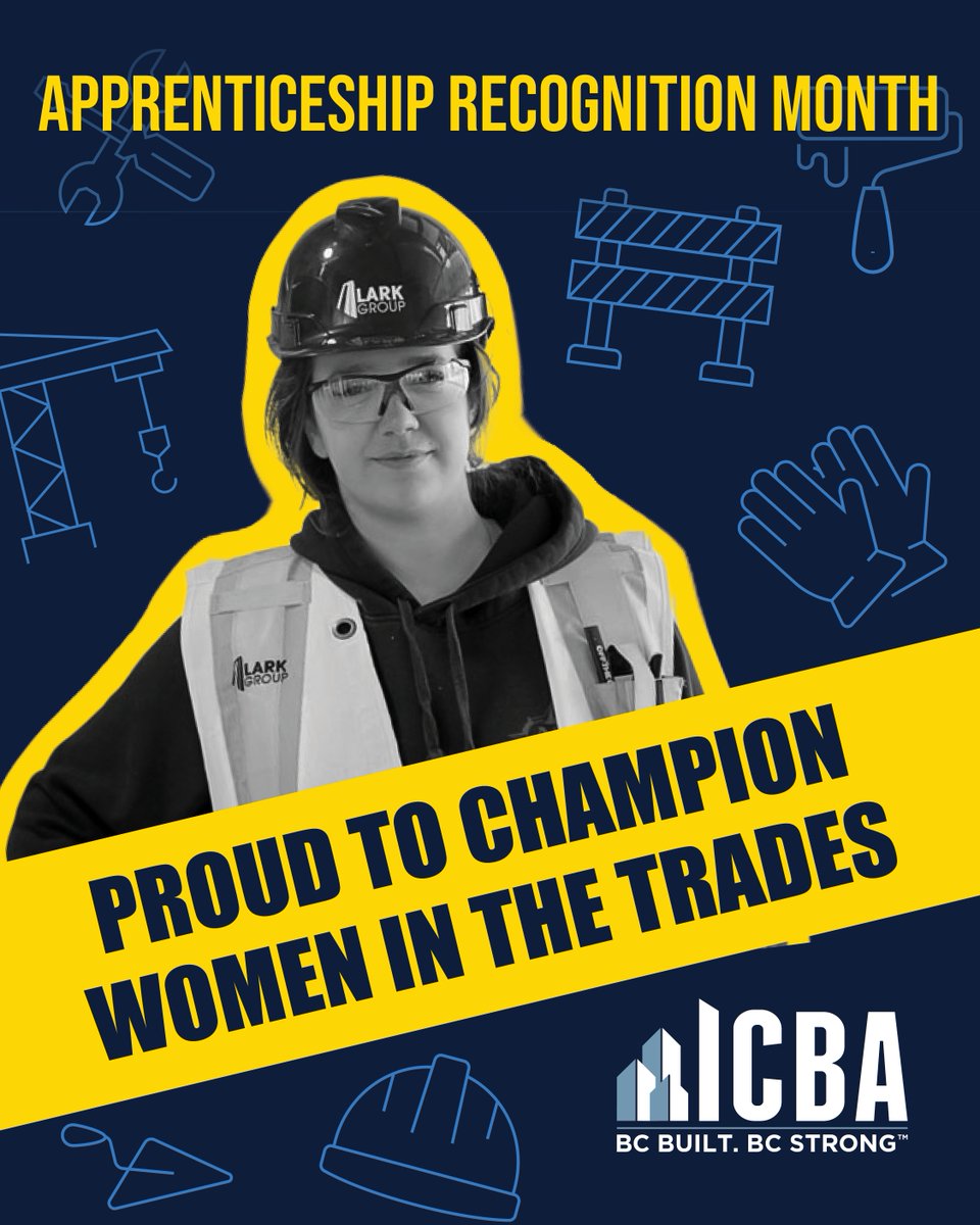 Women are breaking barriers in construction — and ICBA is proud to sponsor more women apprentices than any other organization in B.C.
We’re building a stronger, more inclusive industry, one apprenticeship at a time. #ARM2025
