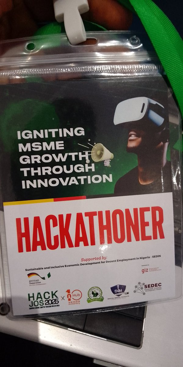 Dev_Rexzy's tweet photo. First hackathon ever ✅
Proud to finish 5th out of 8 at #HackJos2025 x #nHub10 🎉
Grateful for the lessons, teamwork & growth.
Next time, I’ll aim higher 💪
#InnovationSummit #Hack4Change #GIZ #PlaceHer10 #sustainableecommerce4growth https://t.co/UM5fLo8qh4