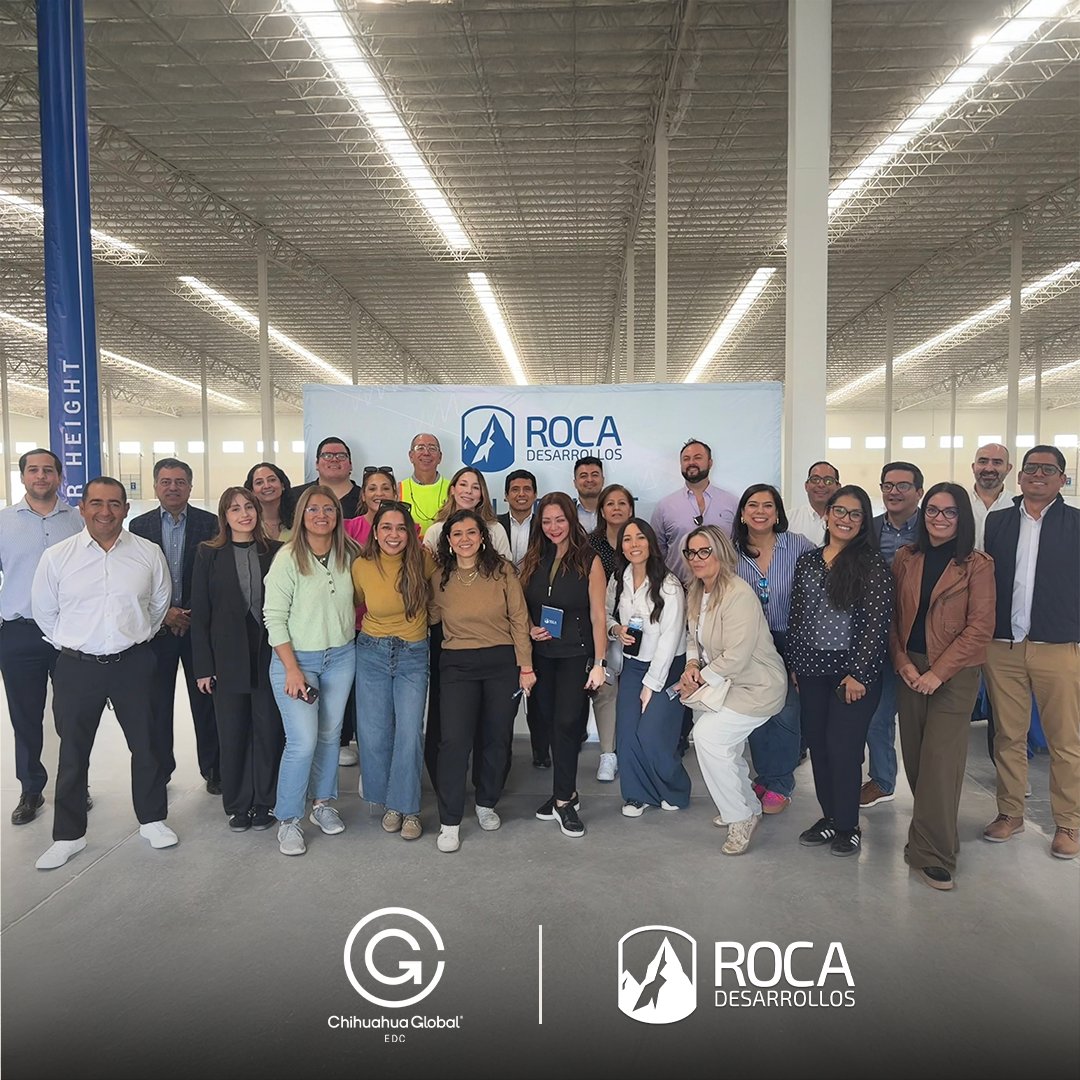 ROCADesarrollos's tweet image. Durante el 𝐭𝐨𝐮𝐫 𝐢𝐧𝐝𝐮𝐬𝐭𝐫𝐢𝐚𝐥 realizado en 𝐂𝐢𝐮𝐝𝐚𝐝 𝐉𝐮𝐚́𝐫𝐞𝐳, organizado por Chihuahua Global EDC como parte de los esfuerzos por fortalecer la colaboración y el crecimiento del ecosistema industrial tuvimos oportunidad de visitar nuestro proyecto CJ03A.