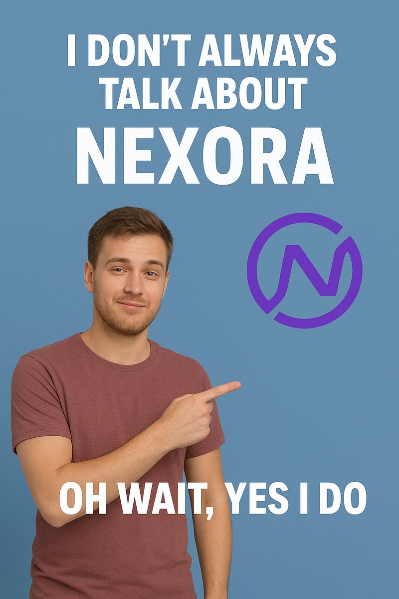 Rhh__Mushee's tweet image. Nexora isn’t just another project… it’s the project we’ve all been waiting for! 💥💎
 #NexoraArmy #NextLevelCrypto @NexoraCoin26112