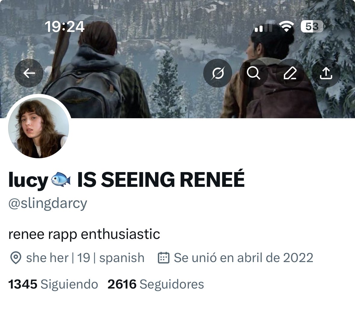 lucy🐟 IS SEEING RENEÉ tweet media