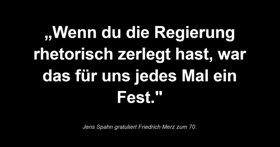 DAS ist der beste Beweis, dass es #Spahn niemals ums Land oder um uns Bürger geht 

ES geht darum den Gegner fertig zu machen, um sich selbst zu profilieren

Solche Typen REGIEREN
Der kann gar nicht regieren, der kann ja nicht mal Masken kaufen.

#SpahnUntersuchungsausschuss