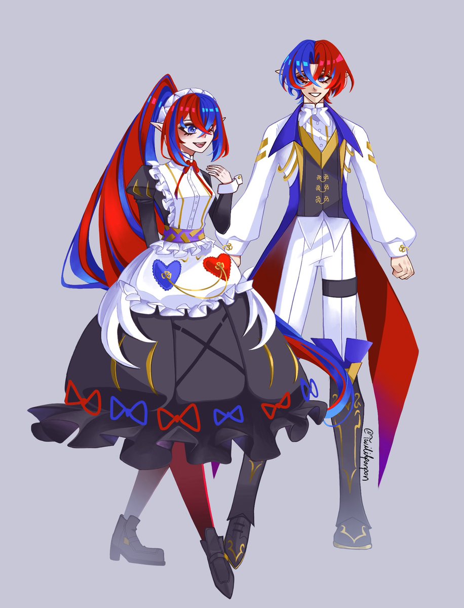 Alear designs were made by <a href="/Xander_Wolk/">Xander Wolk✨</a> 

They were really cute so I had to draw them. Thank you for dragging me out of my art block 🙏
#FireEmblemEngage