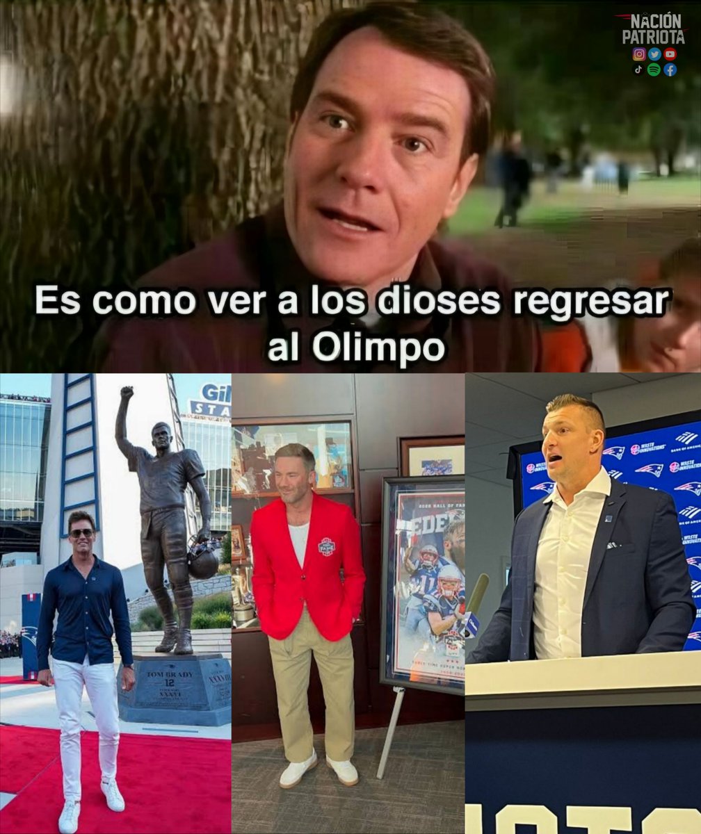 “Si alguna vez cuentan mi historia, cuenten que caminé entre gigantes … Cuenten que viví en los tiempos de Tom Brady, el más grande de todos los tiempos. De Julian Edelman, la ardilla más clutch. Cuenten que viví en los tiempos de Gronkowski.”