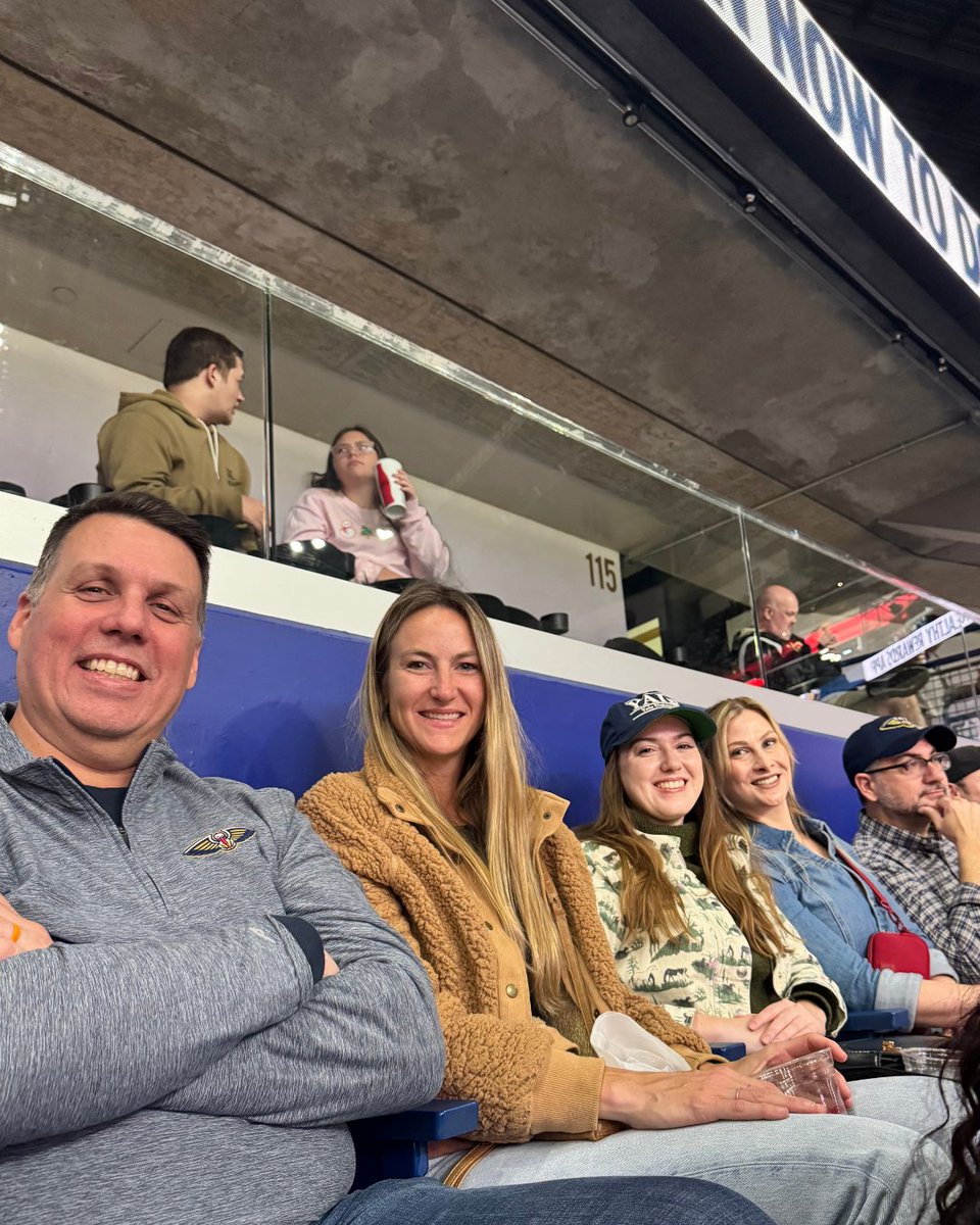 TMGAdvertising's tweet photo. A well-timed agency outing never misses. 

Team Moran hit the Pelicans game last week—and caught their first win of the season in the process. Coincidence? We’ll let the numbers speak for themselves.

We’re looking forward to more of this. 
#TeamMoran #NOLA #Pelicans #AgencyLife https://t.co/83IZf3a3MK