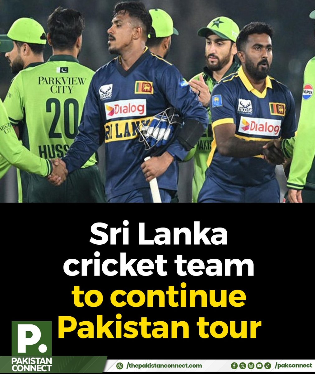 mrazaad_'s tweet image. Sri Lanka Cricket has instructed its players to continue the Pakistan tour 
 a strong message of trust, sportsmanship, and friendship between the two nations. 🏏🇵🇰🇱🇰
#FriendshipNotOut