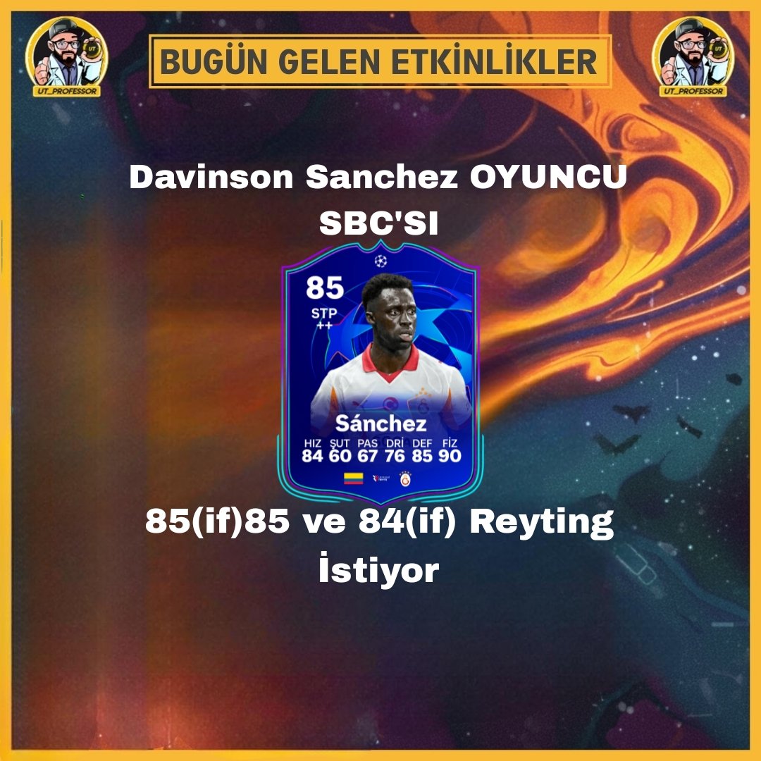 BUGÜN GELEN SBC'LER 
#FC26