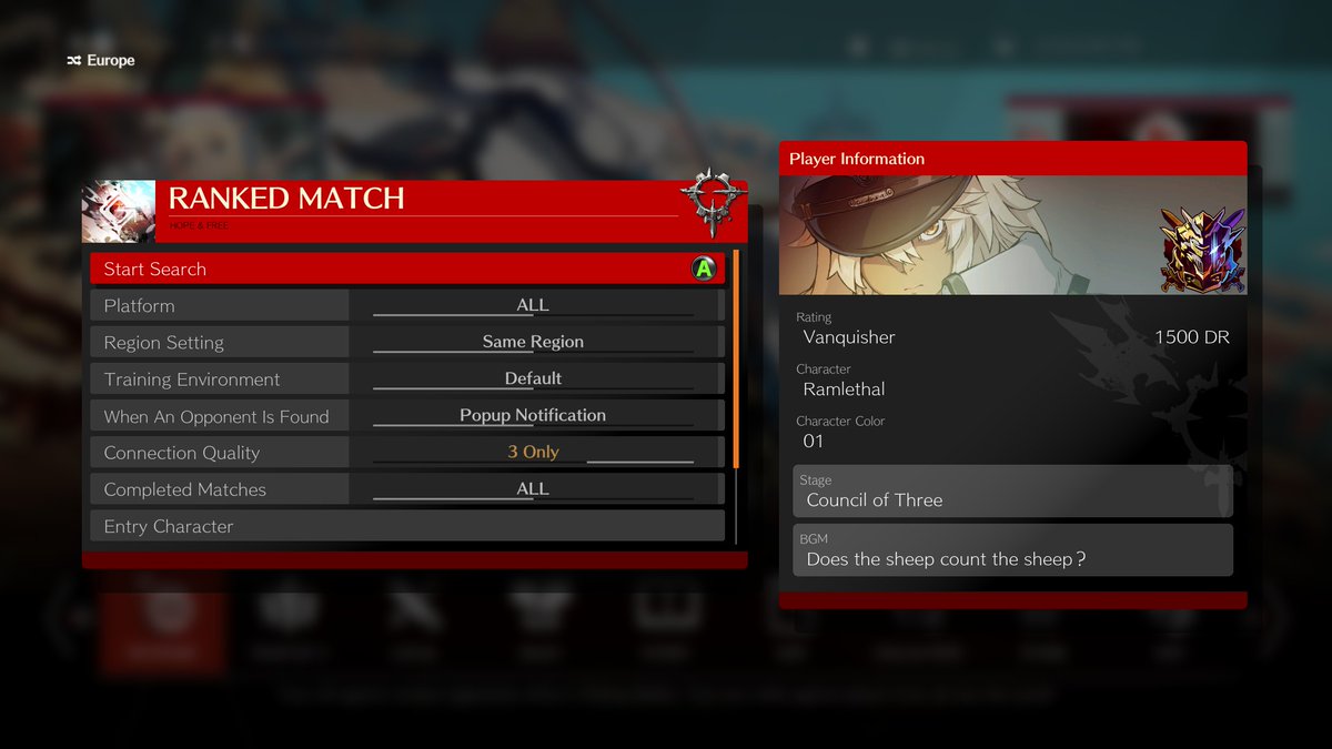 Signag45's tweet photo. Hit Vanquisher in GGST!!!!!🥶🥶🥶🥶🔥🔥🔥🔥
I said to myself i would hit Vanquisher before i stopped playing.

I know i have been really negative about the game (especially Season 4) for a long time. I love GG series but strive has gotten so frustrating i cant keep playing it. https://t.co/PmE7faCuqR