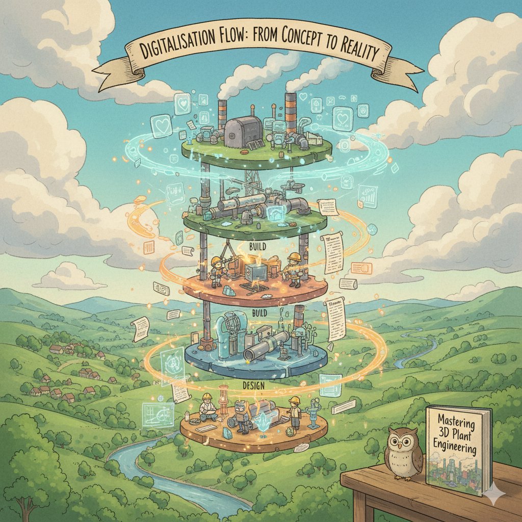 3DPlantEngIneer's tweet image. 3D Plant Engineering is no longer just design — it’s data-driven intelligence.

Digitalization connects design, construction &amp;amp; operations, unlocking speed, precision, and collaboration.

🌍 3dplantengineering.com

 #BIM #Digitalisation #PlantEngineering #Industry40