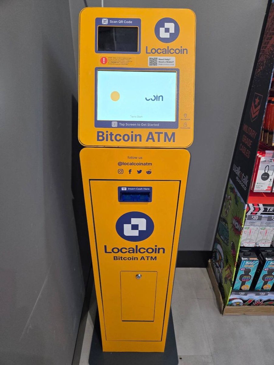 Mccsxasley's tweet image. #Bitcoin #ATM  ☑️🪙

Bitcoin ATMs in the United States. You can use them to buy cryptocurrency!
Some people have also used this method to guide customers to purchase cryptocurrency; you can find specific methods on Google and YouTube.