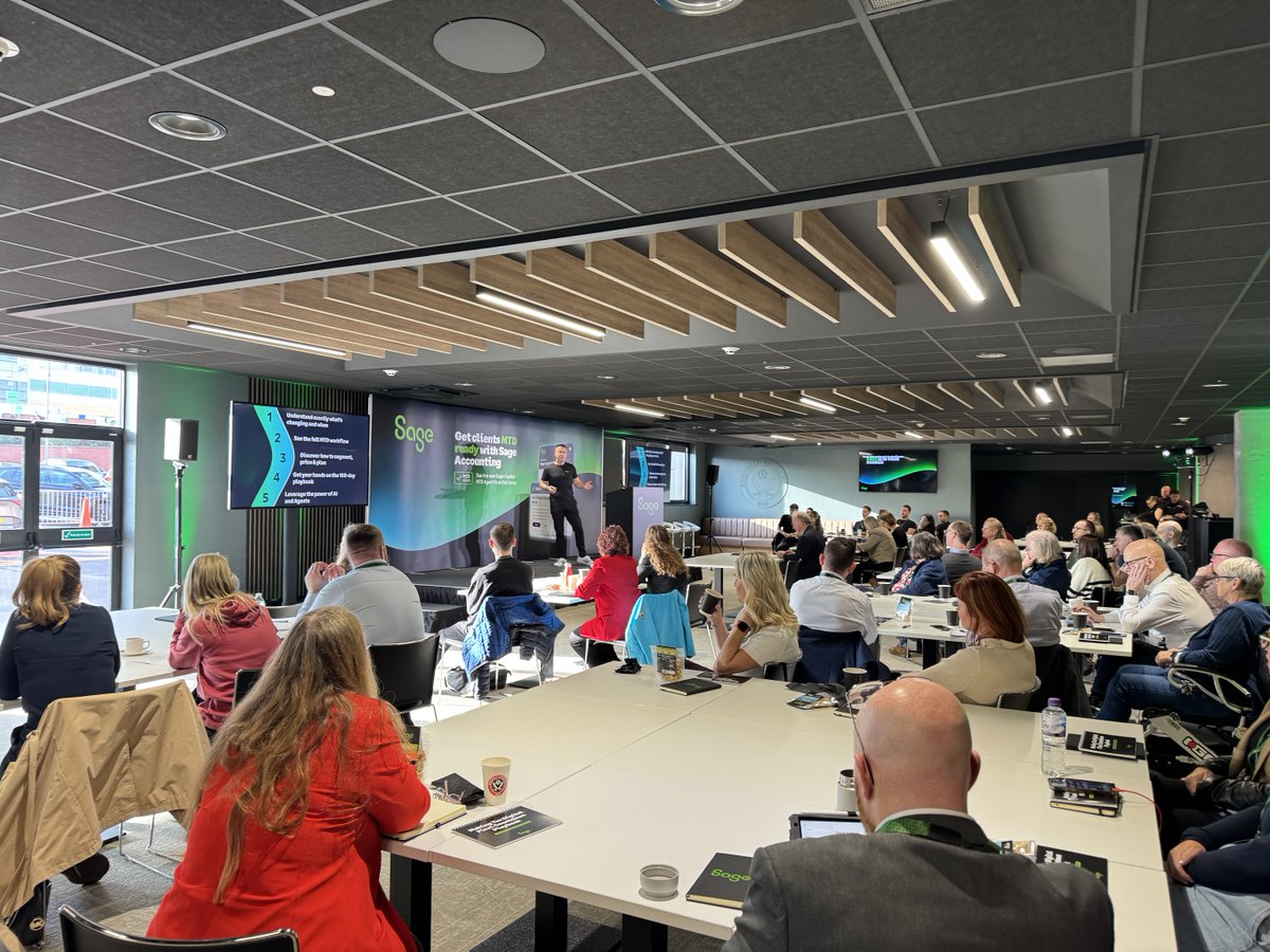 sageuk's tweet image. Our new MTD events for Accountants and Bookkeepers are underway. You can still join us at EFL stadiums across the UK to:
✅ Hear expert insights
✅ Get practical guidance
✅ Connect with peers
Find your nearest event: 1sa.ge/ApCl50XqGUT #MakingTaxDigital