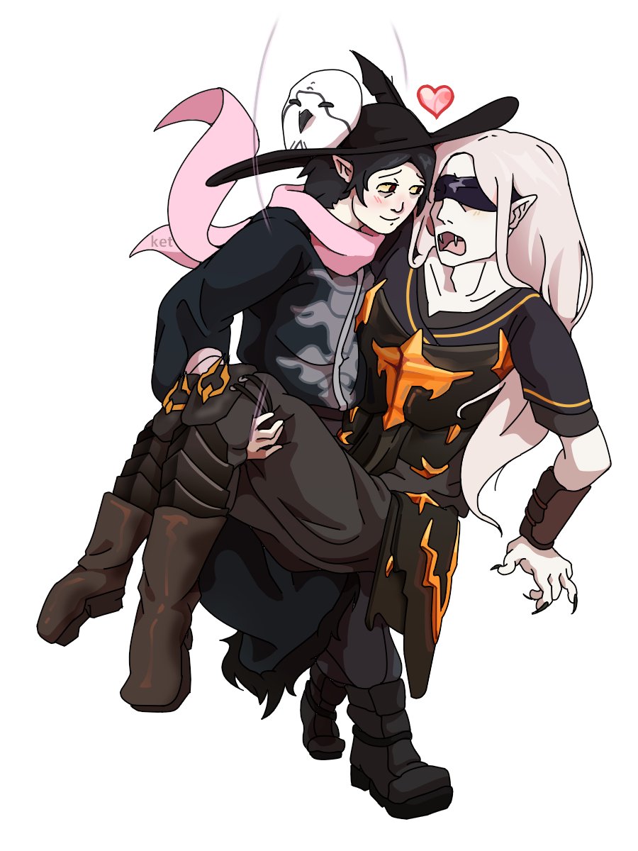 ket_overkill's tweet image. redraw of 1 year old art from last year november wrow