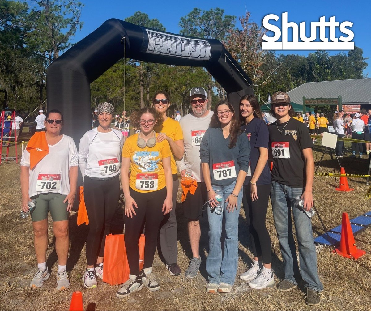#Shutts recently sponsored the Buddy Run 5K and Fun Run on November 2. Representing Shutts were #Tampa partners Tim Woodward and Ella Shenhav. The Run was put on by Congregation Beth Am Tampa at Lake Park in support of Buddy Baseball. #ShuttsCares #ShuttsInTheCommunity