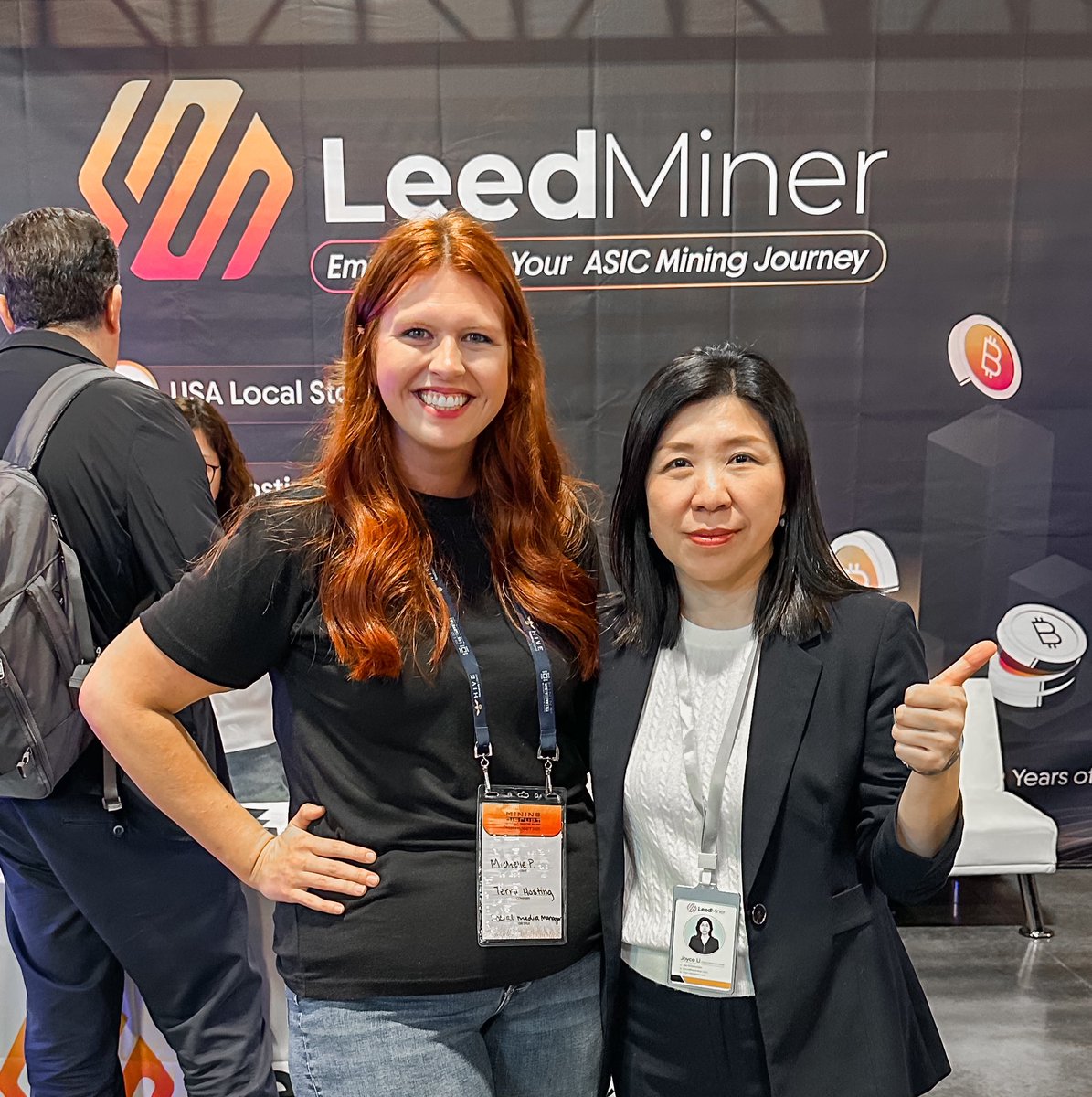 Got to catch up with one of our favorites <a href="/Leedminer/">LeedMiner</a>! 

Great people to work with 👏 Go check out their booth if you’re here at <a href="/MiningDisrupt/">Mining Disrupt® Conference July 21-23, 2026</a>

#CryptoCommunity #CryptoHosting #ASICSales