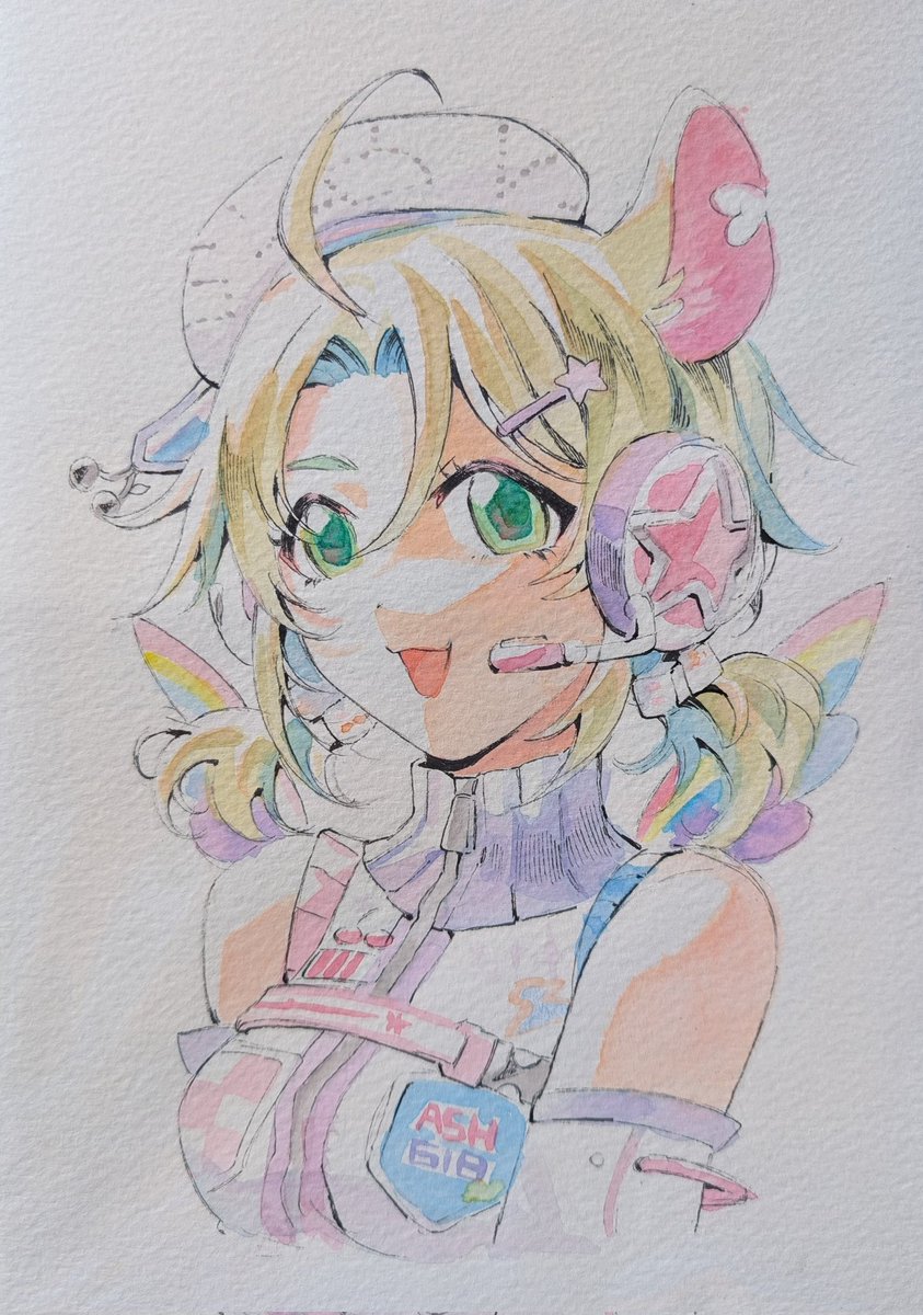 justchiken38's tweet image. My commission from @mieumiso came in and are you friggen kidding me 😭😭😭 it's so beautiful! Thank you so much!!!
#AshtonARTen