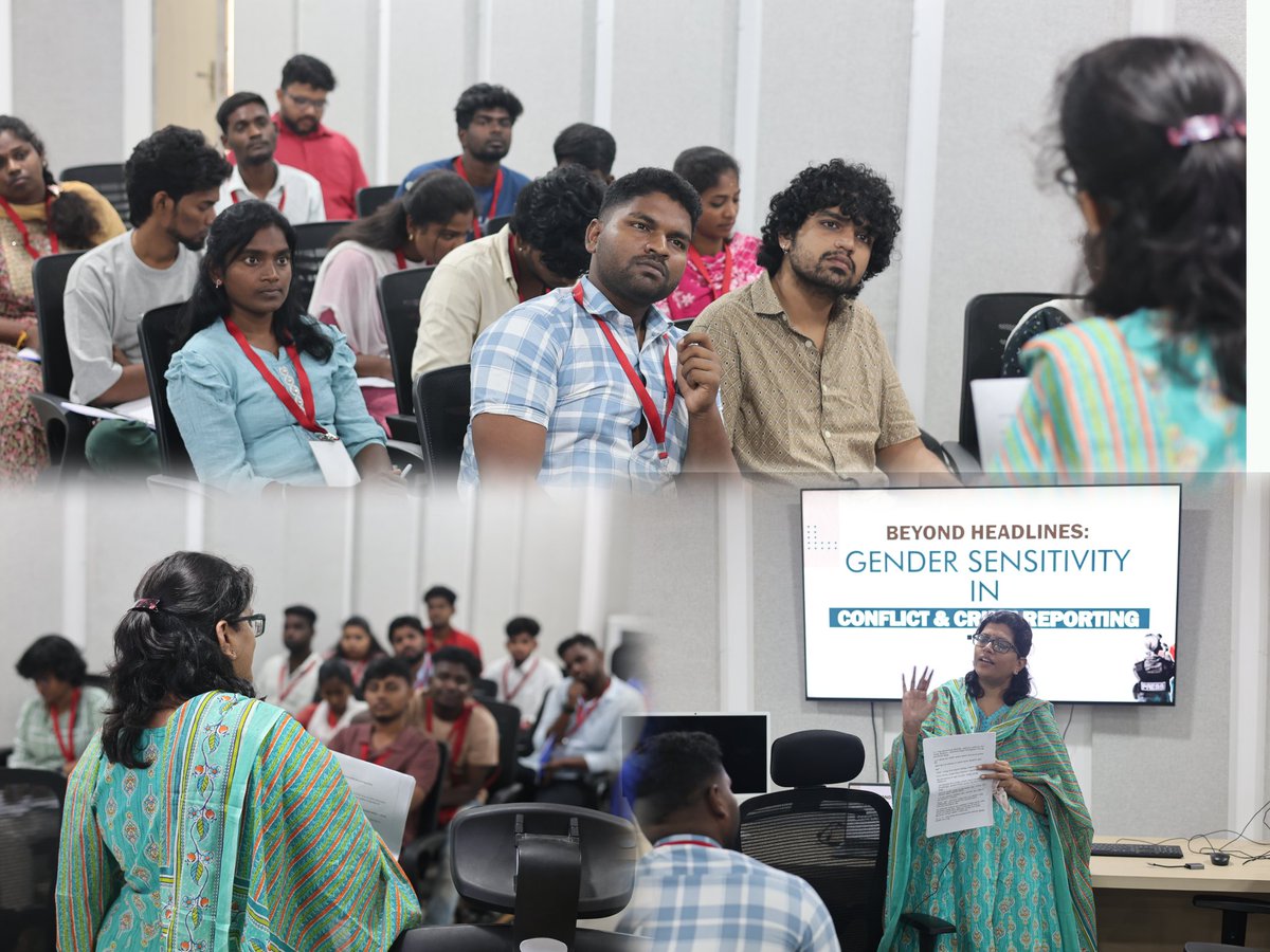 Chennai Institute of Journalism tweet media