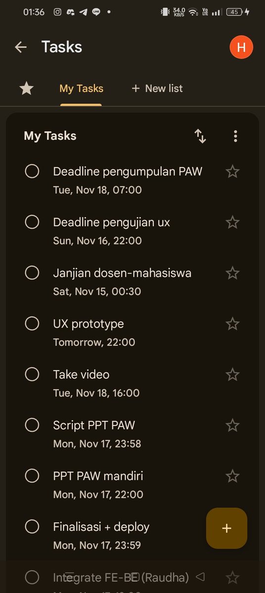 Coba tanyain keadaanku skrg, blom expo capstone