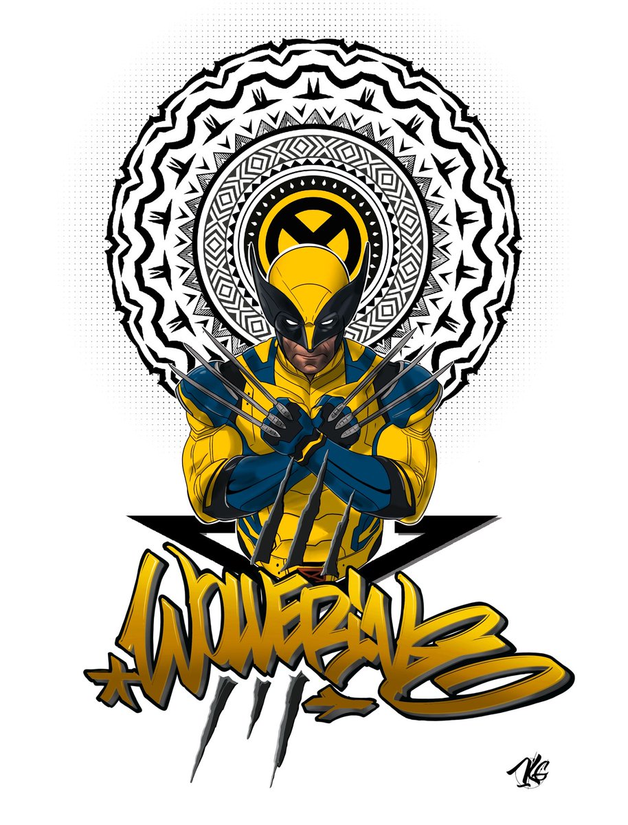 KalikaGraphisme's tweet image. Une petite collab avec #seyargb ! #fanart #illustrationart #mandala #Wolverine