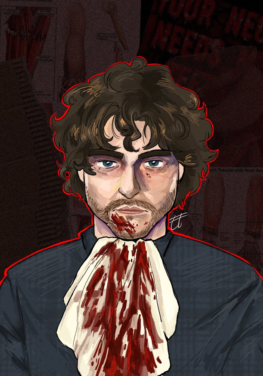 Did all of one Goretober prompt, you’ll never guess what it was #Hannigram #hannibal #WillGraham