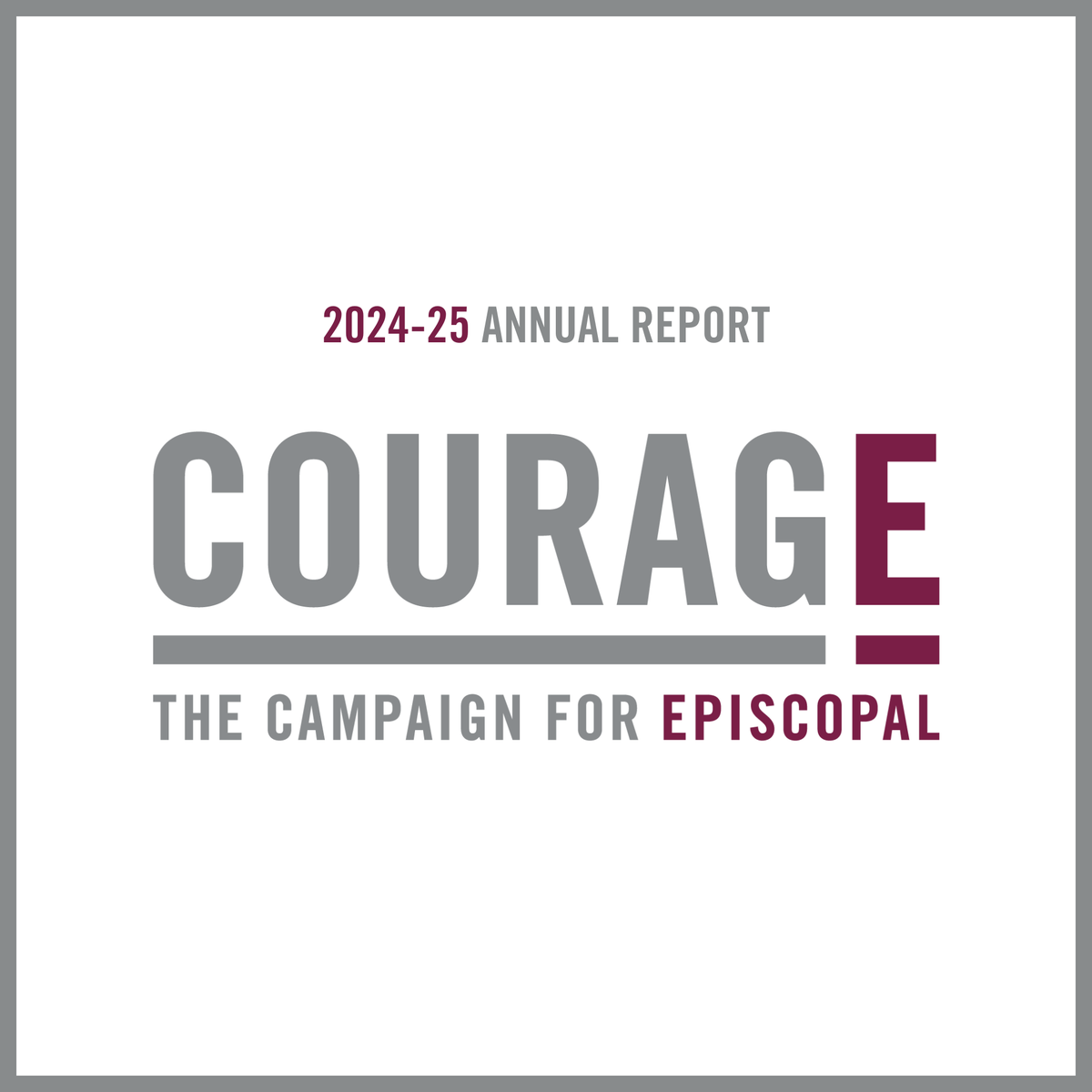 Check your mailboxes for the 2024-25 Annual Report. Thank you to all for helping make the Episcopal experience possible. We could not do what we do without you. View the new and improved online Annual Report: ehsannualreport.org