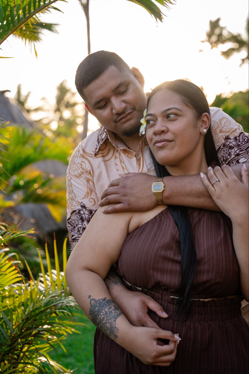 Portraits of a Māori + Samoan bride &amp; groom before their wedding day in Fiji 🇫🇯