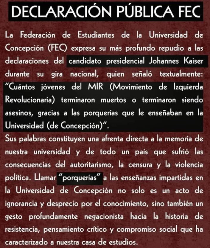 DebiaEduardo's tweet photo. Otra del ignorante de Johannes Kaiser https://t.co/vpxQoeVRjs