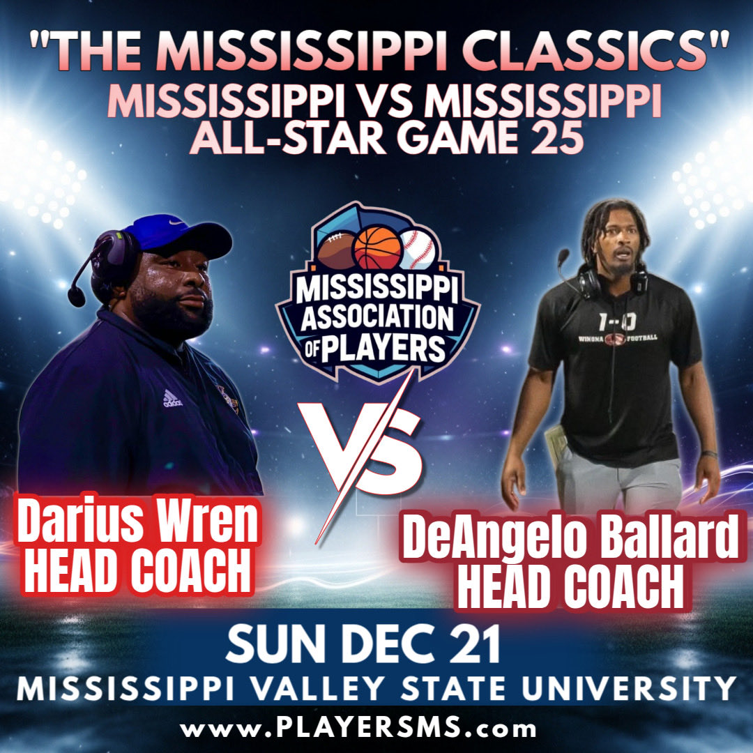 Mississippi vs Louisiana All-Stars, “The Baby Superbowl” &amp; Mississippi vs Mississippi All-Stars, “The Mississippi Classics” head coaches has been selected. 

The Mississippi All-Star Team Head Coach is Alden Foster, Head Coach of McComb High School. 

The Louisiana All-Star Team