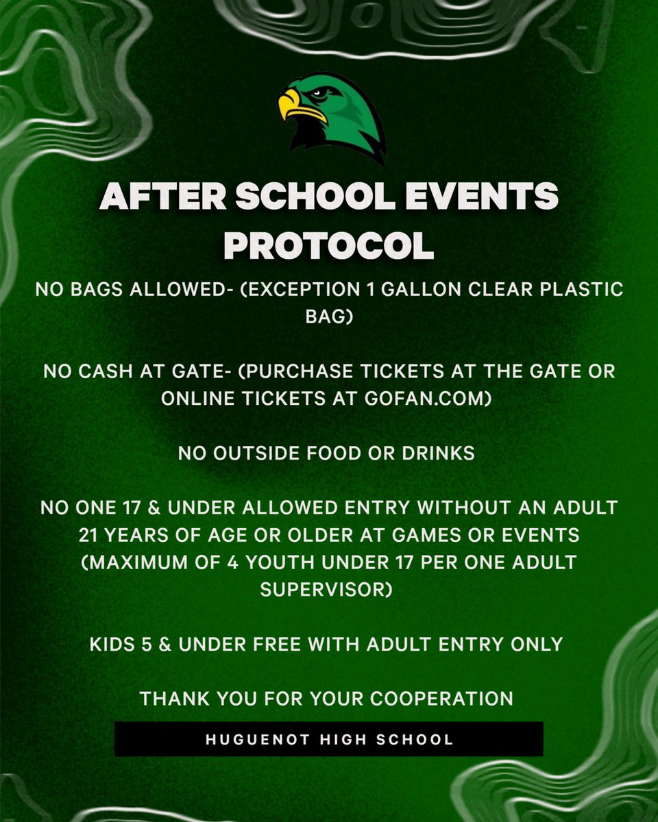 Kickoff is at 7pm.  Tickets are available on the VHSL Region 4B GoFan page. gofan.co/event/5332509?… <a href="/HuguenotFB/">Huguenot Football</a>  <a href="/GoFalconsHHS/">Huguenot High School</a>