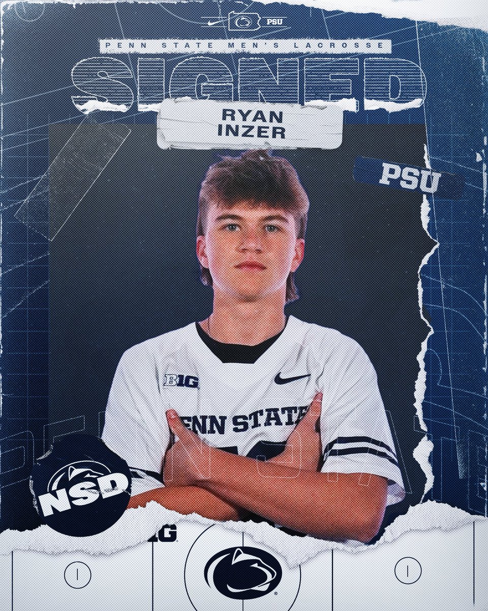 PennStateMLAX's tweet image. Ryan Inzer. Goalkeeper. Centreville, Maryland.

Welcome to Happy Valley 🤝