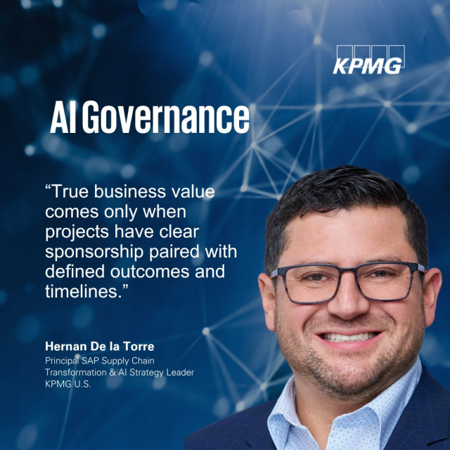 ashish2ranjan's tweet photo. Listen to Hernan De la Torre from KPMG discuss why most AI investments fall short. https://t.co/0S8fnQ8Dwt https://t.co/1wq3eRo9t0