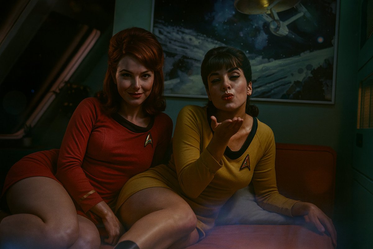 Good Night🖖
Rest well before Thursday

#AIphotography #StarTrek