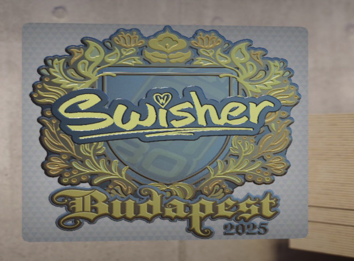 swishcs's tweet image. Stickers look clean 🔥
❤️W