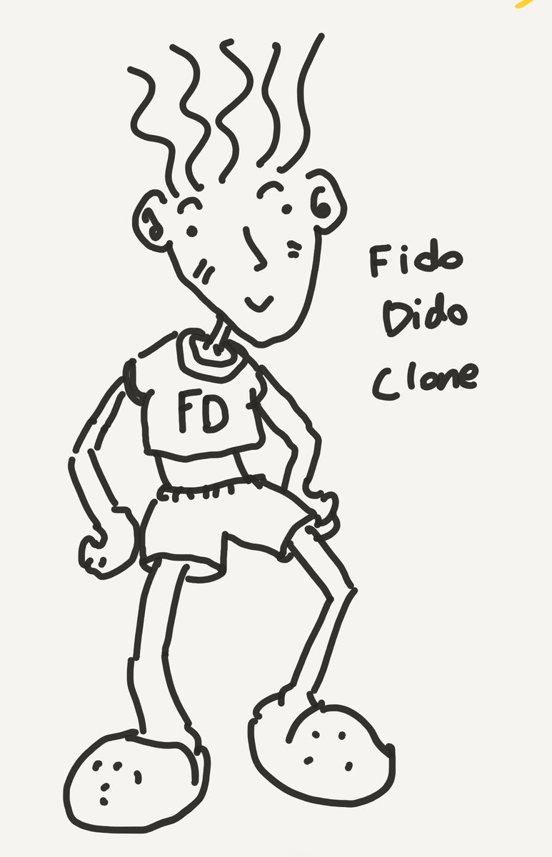 jimmygunawanapp's tweet image. #bsdoodles Fido Dido from memory