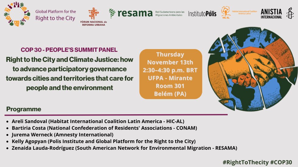 #RightToTheCity Global Platform tweet media