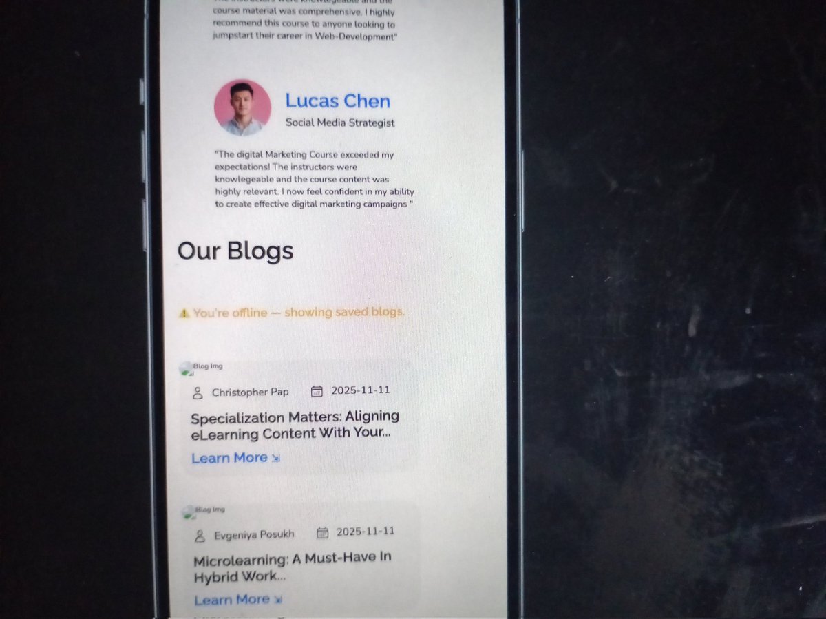 build_pixels's tweet image. PROGRESS UPDATE ☄️🔥
Day 1 of #50DaysOfCode
I&apos;m still building Skillnest, I redesigned the footer and added a feature that saves the blog to local storage(I used ChatGPT when I ran into errors 🤧😓)
And I&apos;m working on the responsiveness of the Home page
Y&apos;all wait I&apos;m cooking 😉