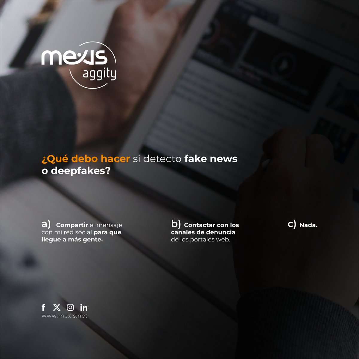 MexisMX's tweet photo. ¡Gracias por responder a nuestra encuesta! Aquí tienes la respuesta. 👇

No olvides participar en nuestras encuestas cada jueves y sigue demostrando tus habilidades para evadir vulnerabilidades. 🔐💡

#JuevesDeEncuesta #Mexisaggity https://t.co/S9OheO0GOu