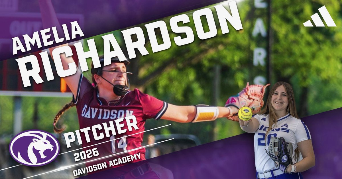 UNASoftball's tweet image. Everyone welcome Amelia Richardson ‼️

She had 230 strikeouts last year and was District MVP and All-Region‼️

#RoarLions 🦁