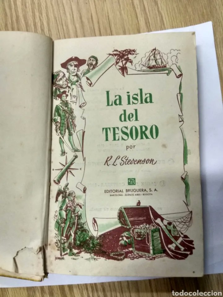LibrosVintage's tweet image. &apos;La isla del tesoro&apos; en la colección #Historias de editorial #Bruguera (1955), precursora de #HistoriasSelección 

Adaptación: Heliodoro Lillo
Dibujos: #JaimeJuez
Cubierta: Ferrán Esteve

Robert L. Stevenson (13 nov 1850-3 dic 1894)
📸 vía @todocoleccion (ya sin enlace)