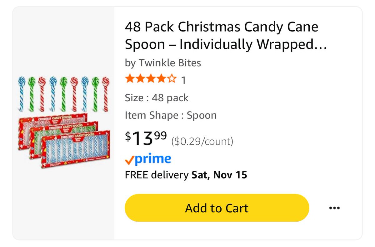 Added these cute spoons for our snowman cups. What a great deal! Enough for all my students, check it out! 

amazon.com/hz/wishlist/ls…