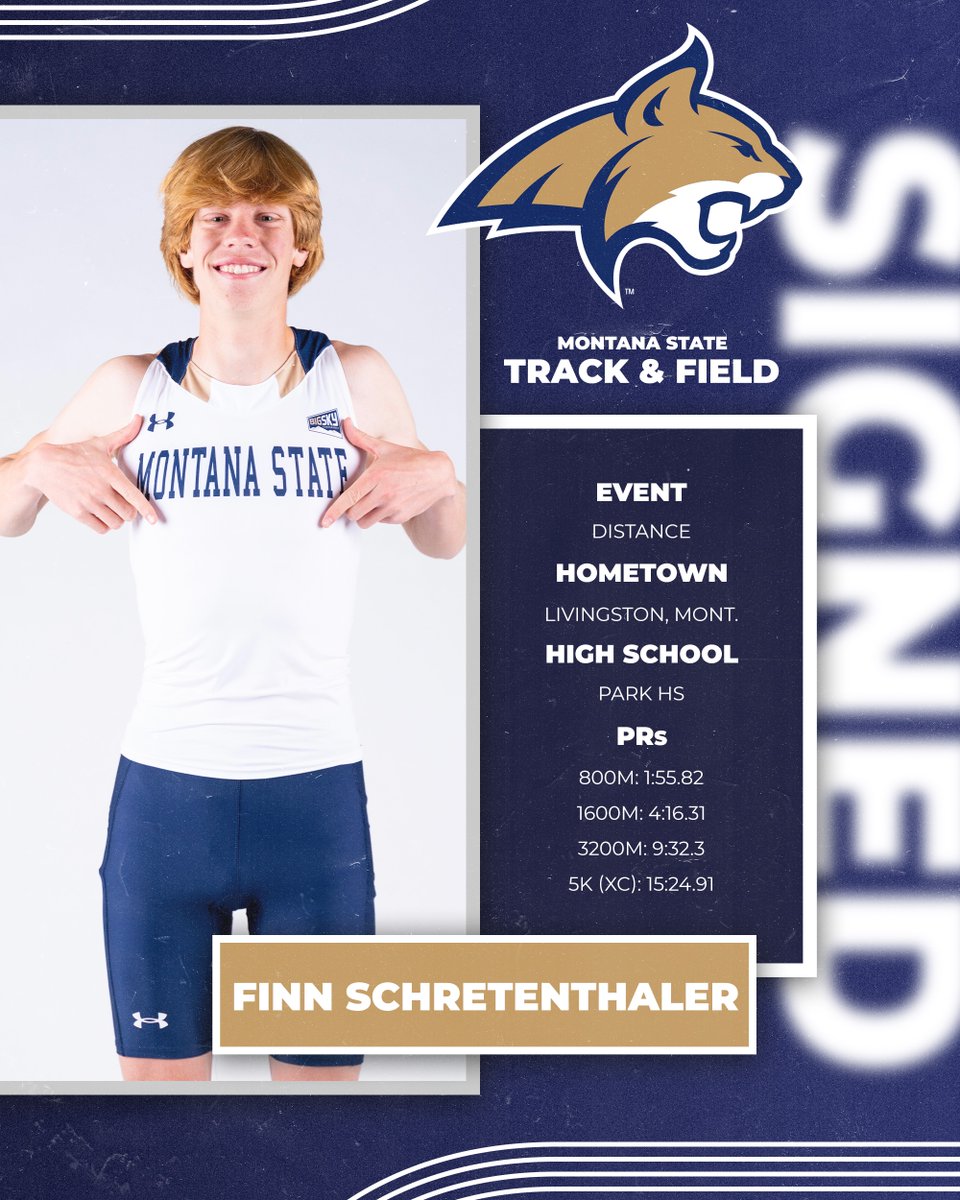 Staying in his home state 🤩

Welcome to Bozeman, Finn! 🔵🟡

#GoCatsGo