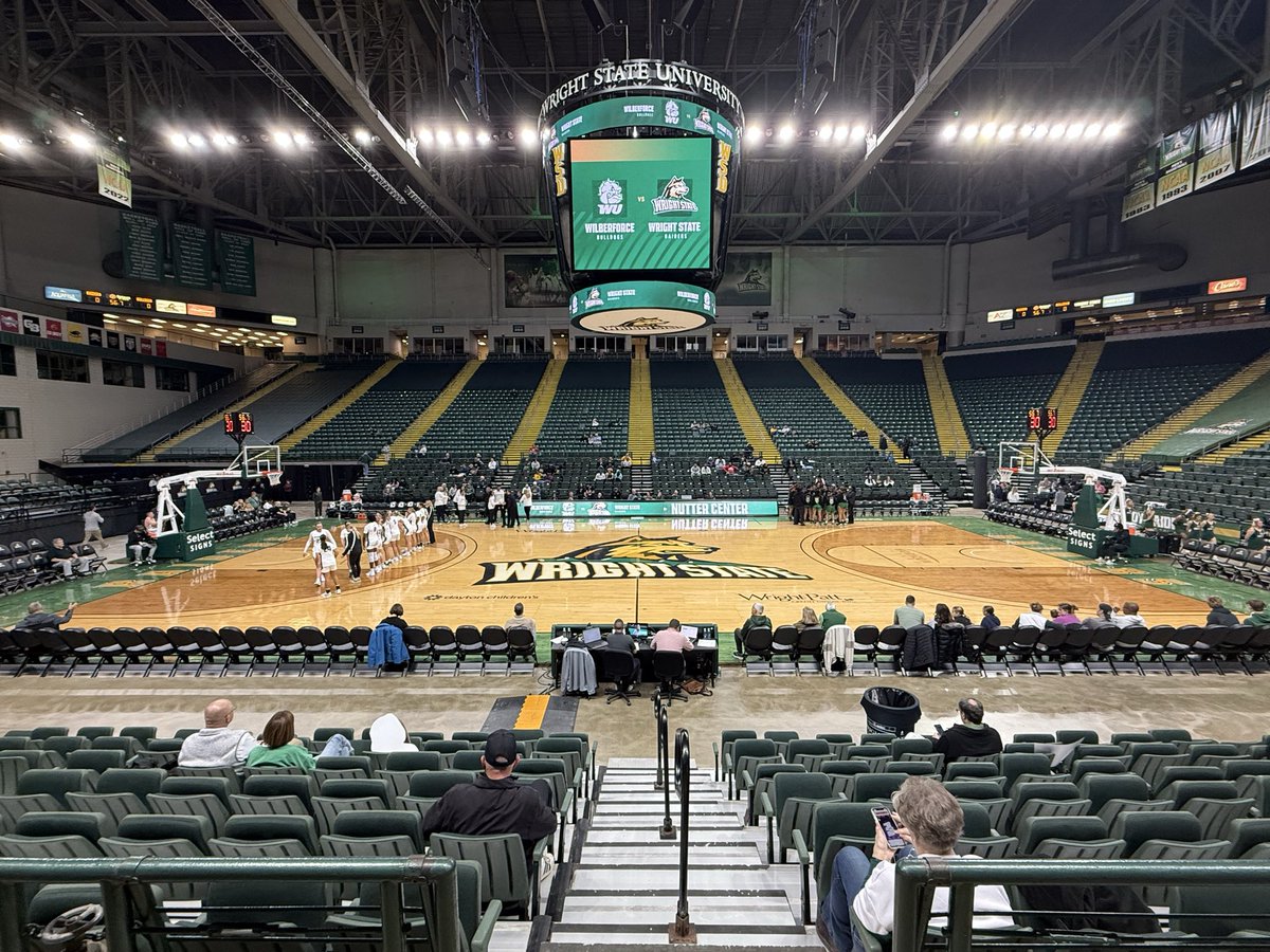JacobBenge's tweet image. I’m at the Nutter Center tonight for the Wright State women’s basketball team’s home opener against Wilberforce.

The Raiders are playing their Greene County rival for the second time and first since 1980-81.

@fairbornherald | @xeniagazette