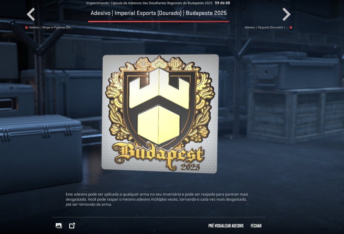 imperialesports's tweet image. Stickers do Major Budapeste 💚 @gamdom 

Qual seu favorito? 

#GoIMP