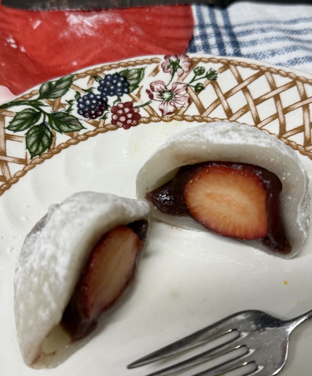 쫀득한 아침🍓🍓🍓