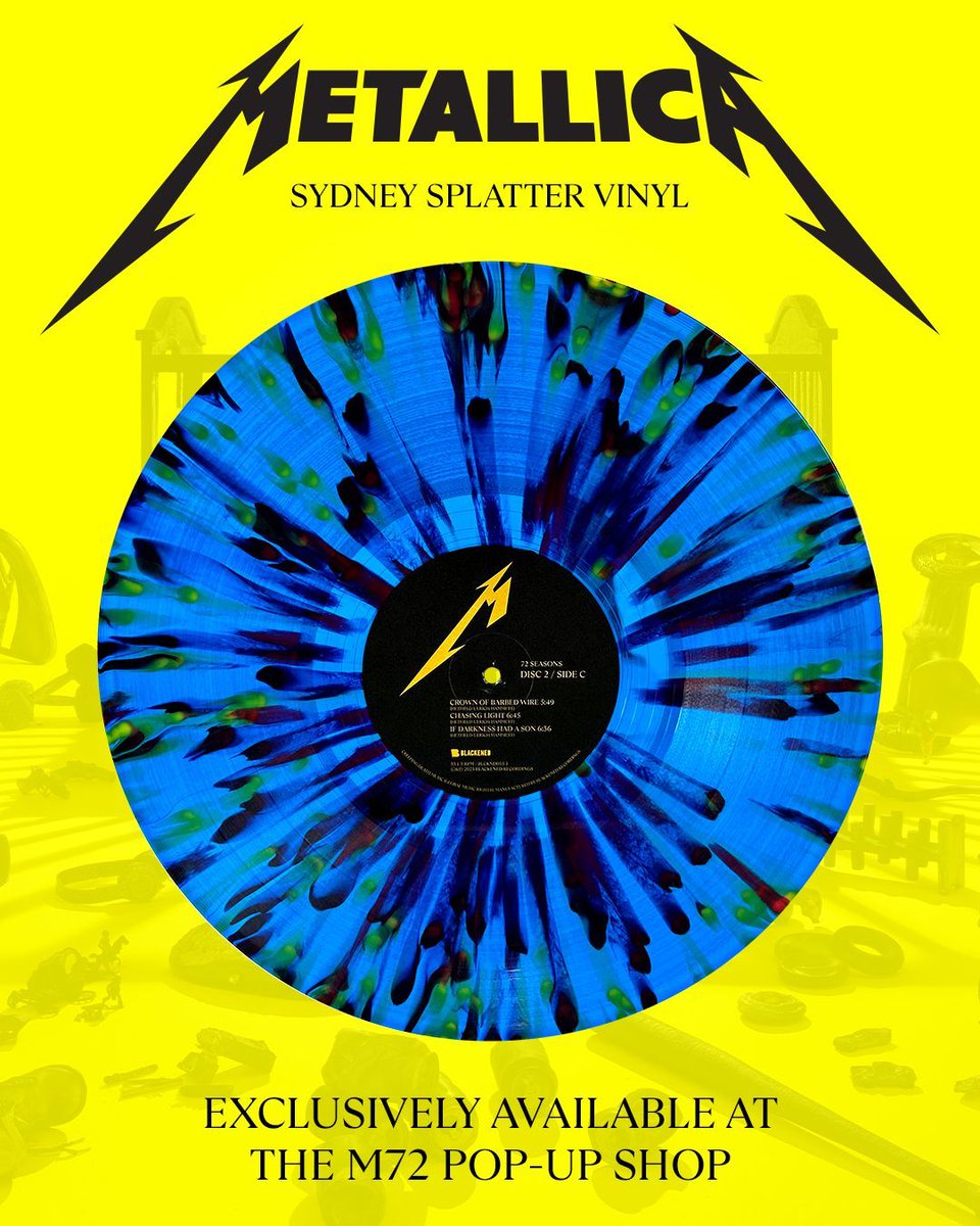Get your hands on this Sydney-exclusive “72 Seasons” splatter