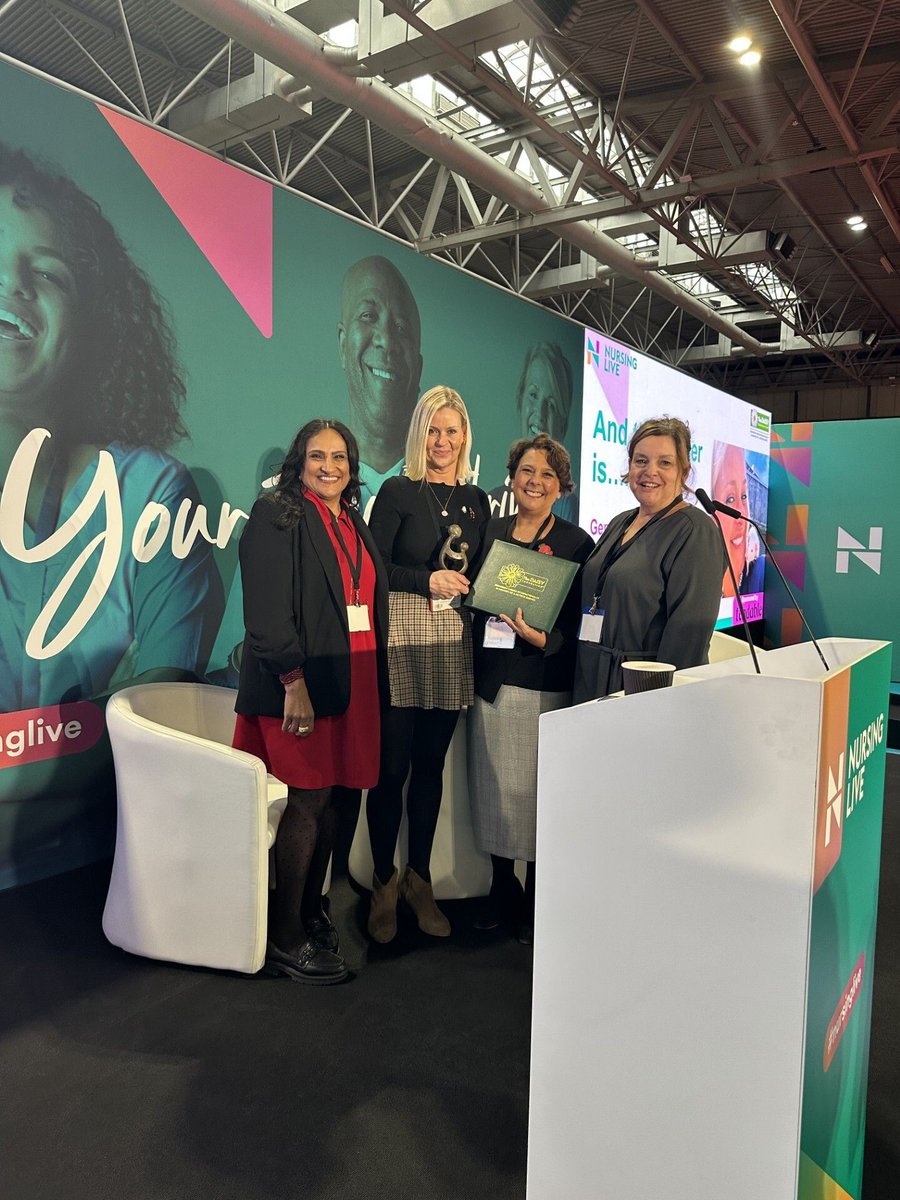 VertisHealth's tweet photo. Congratulations to our Homeless and Vulnerably Housed Specialist Nurse, Gemma Lethbridge, for winning the Daisy Foundation Award presented by Nursing Live! 

Gemma's outstanding work in the community is exceptional, providing patients with essential care in tough situations. https://t.co/XFkIRaik8n