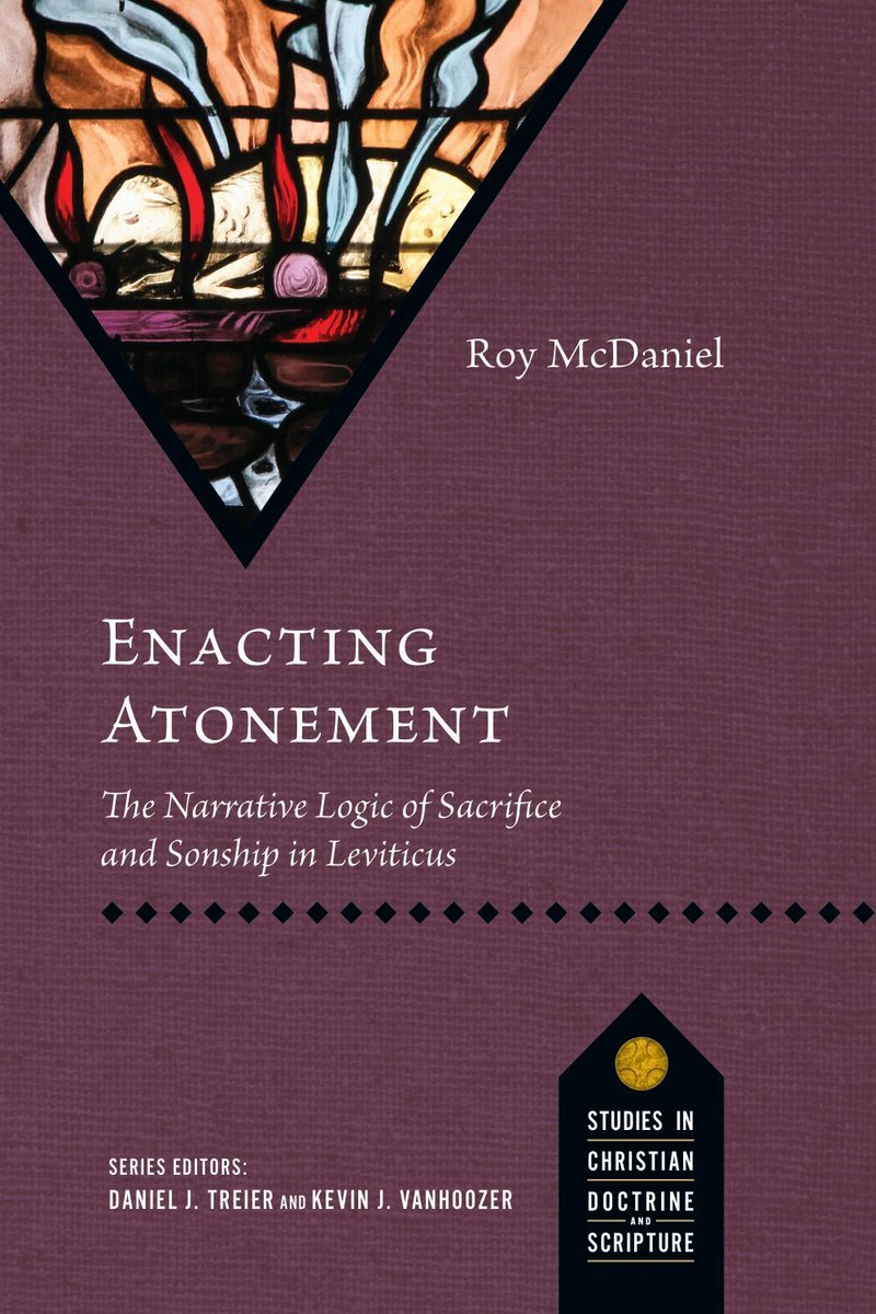 Congratulations to BTS professor Rev. Dr. Roy McDaniel on the release of his new book: "Enacting Atonement- The Narrative Logic of Sacrifice and Sonship in Leviticus"!  Available here: ivpress.com/enacting-atone…