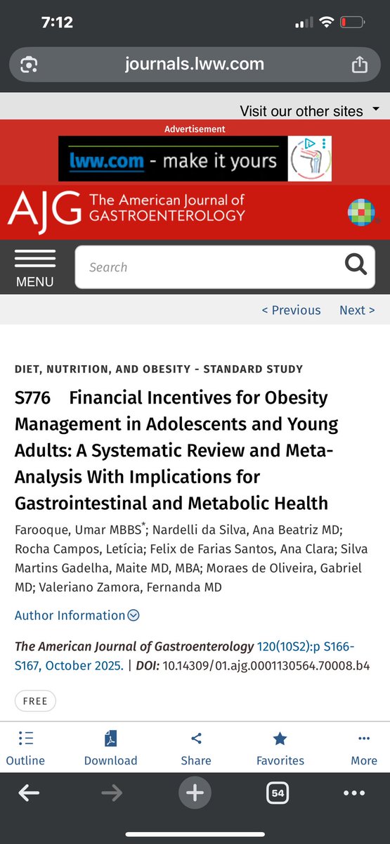 GIREACHOfficial's tweet photo. Exciting news! One of our six abstracts has been published in The American Journal of Gastroenterology! 

Want to be part of projects like this and earn PubMed-indexed publications? Join our upcoming webinar on November 16th to learn how to get involved!

🔗 Linktree in bio! https://t.co/4ekm0l53CW