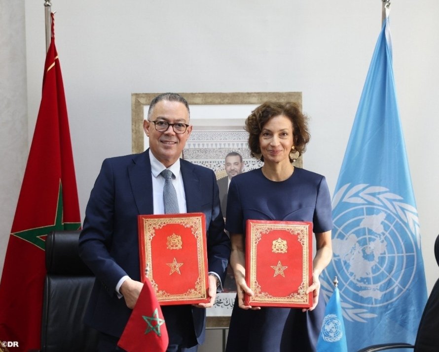 L' <a href="/UNESCO_fr/">UNESCO en français</a> et la Fondation #Maroc2030 signent à #Rabat un accord de coopération pour faire du #sport un levier d’ #éducation, d’inclusion et de cohésion sociale. C'est le 1er accord de la Fondation dédié à la dimension sociale et éducative du sport.
rs.map.ma/4nUBOgz