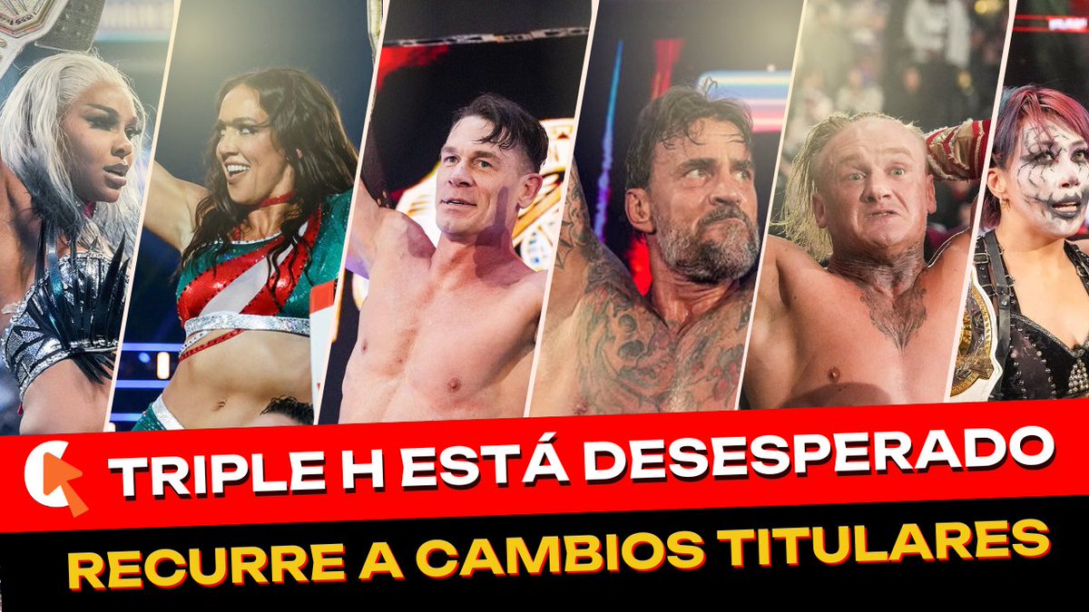 ¡TRIPLE H ESTÁ DESESPERADO! 😱

Ya viene <a href="/MaximaLucha/">Maxima Lucha</a> con: <a href="/DavidMorales911/">David Morales //🎙🇪🇨</a> - <a href="/albertojorge86/">Alberto Jorge</a>

Míralo por Cromaclic ▶️ youtube.com/watch?v=9tjgLB…

#MáximaLucha #WWE #Wrestlemania #TripleH #JadeCargill #LuchaLibre
