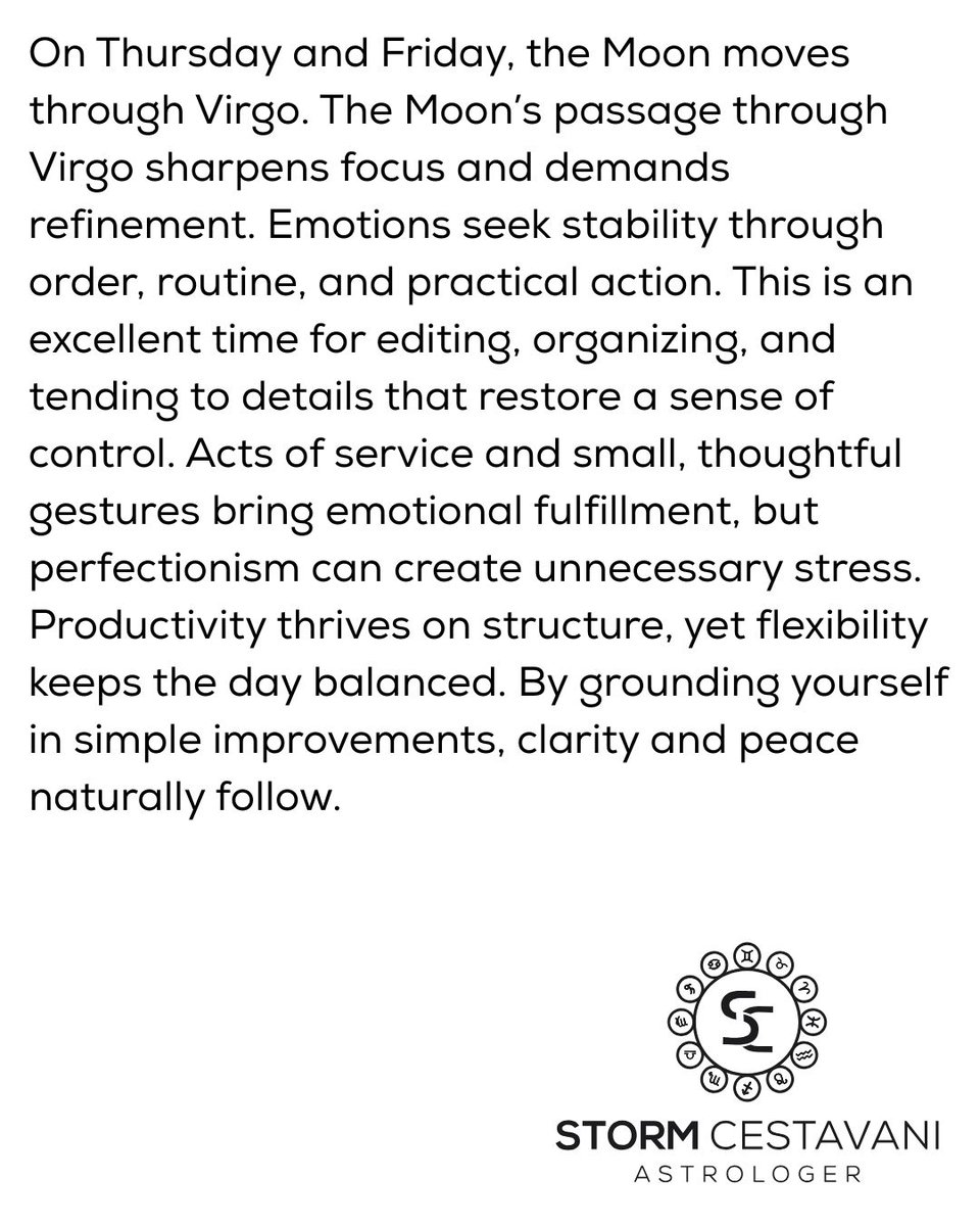 StormCestavani's tweet image. The Moon in Virgo.  #astrology #horoscopes #ScorpioSeason